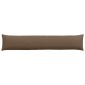 vidaXL Μαξιλάρι Καναπέ 2 τμχ. ύφασμα Καφέ 200 x 40 εκ.