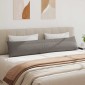 vidaXL Μαξιλάρι Καναπέ 2 τμχ. ύφασμα Taupe 200 x 40 εκ.