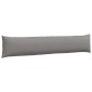 vidaXL Μαξιλάρι Καναπέ 2 τμχ. ύφασμα Taupe 200 x 40 εκ.