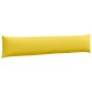 vidaXL Μαξιλάρι Καναπέ 2 τμχ. ύφασμα Απαλό Κίτρινο 200 x 40 εκ.