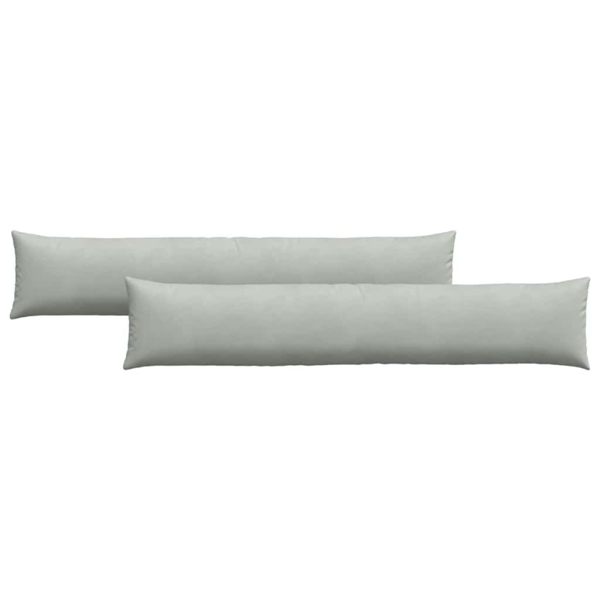 vidaXL Μαξιλάρι Καναπέ 2 pcs Ανοιχτό γκρι 200 x 40 εκ.
