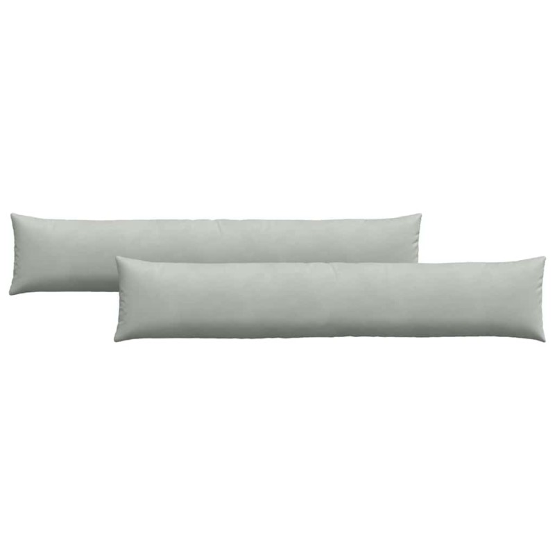 vidaXL Μαξιλάρι Καναπέ 2 pcs Ανοιχτό γκρι 200 x 40 εκ.