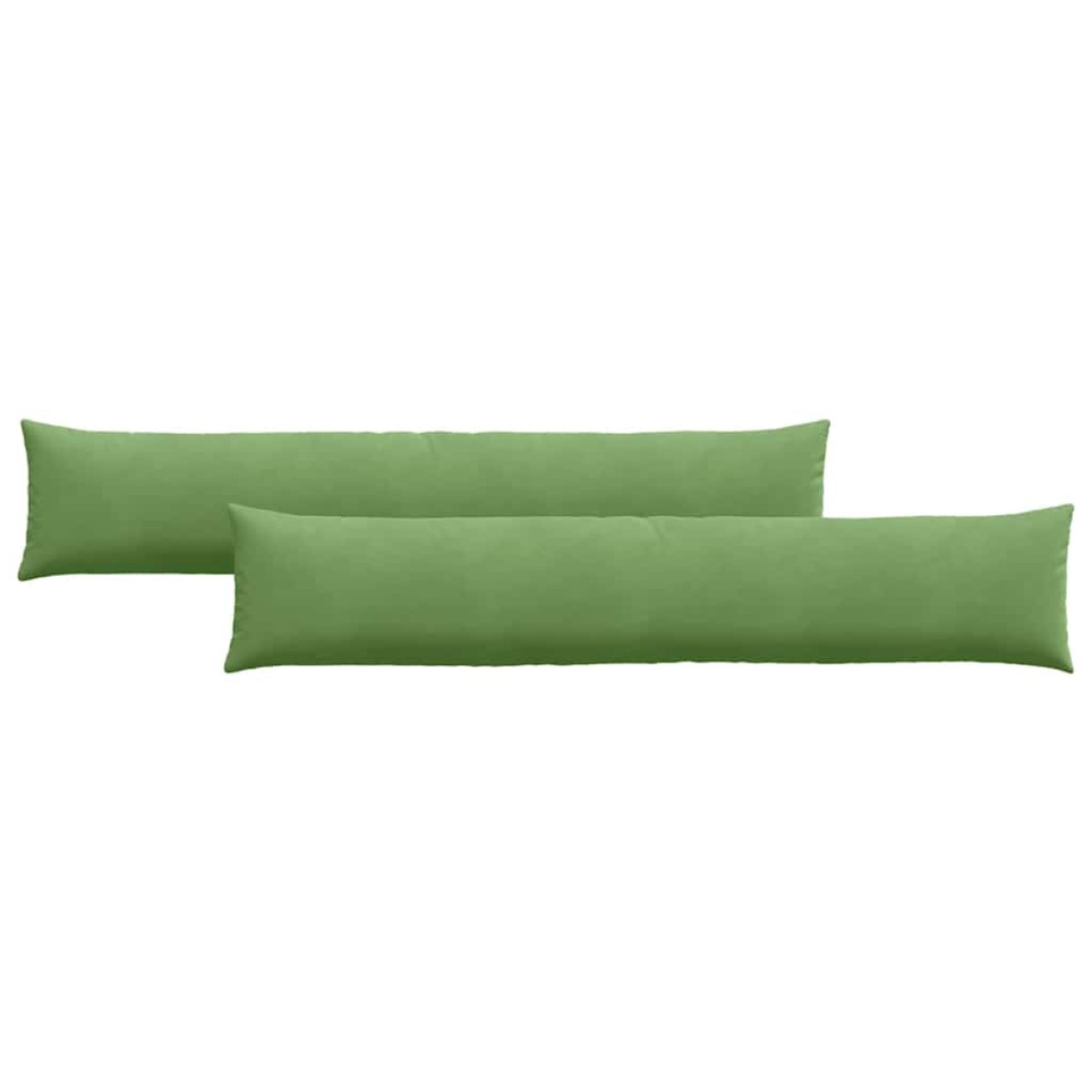 vidaXL Μαξιλάρι Καναπέ 2 pcs Ανοιχτό πράσινο 200 x 40 εκ.