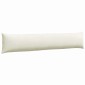 vidaXL Μαξιλάρι Καναπέ 2 pcs Κρεμ 200 x 40 εκ. Υφασμάτινο Κορντουρά