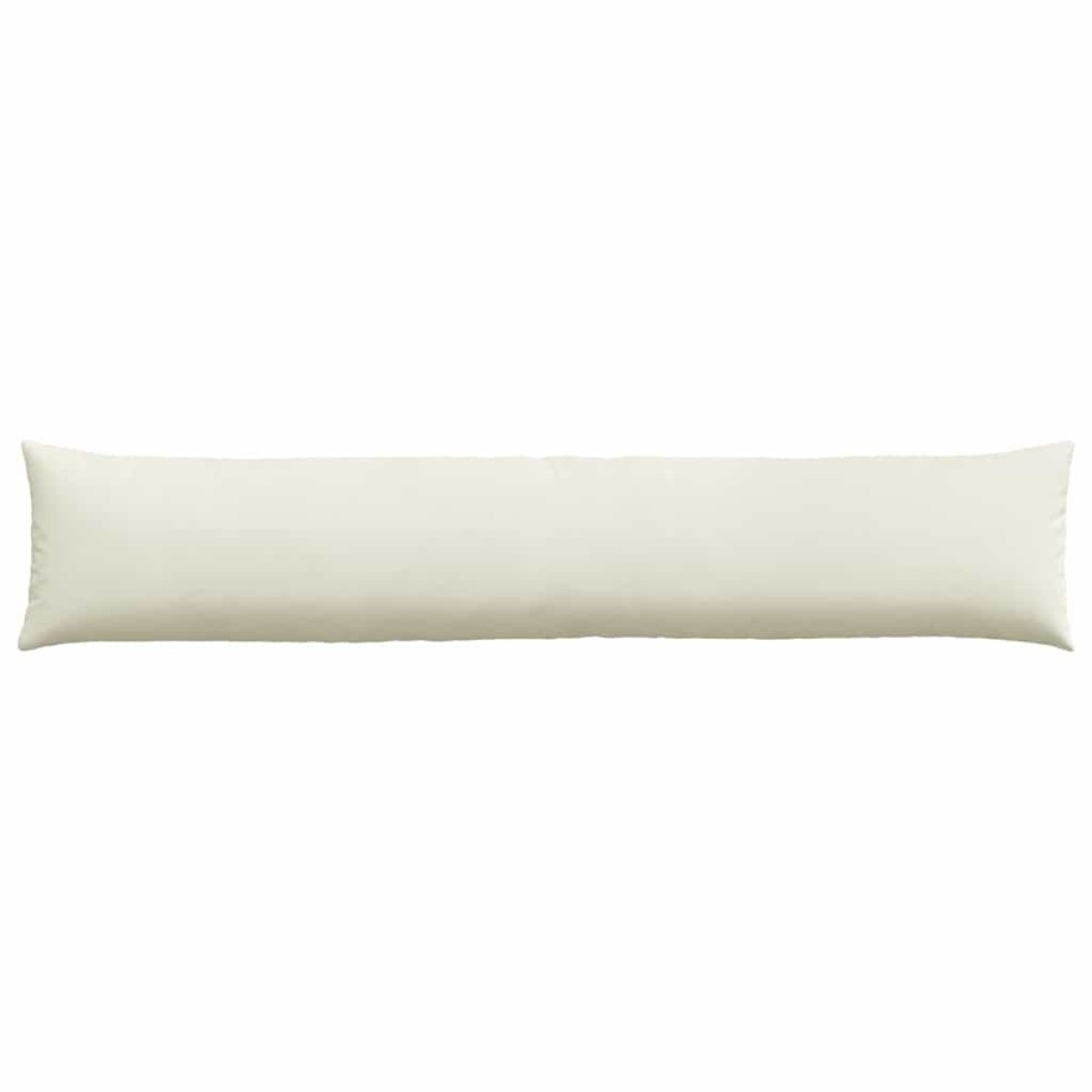 vidaXL Μαξιλάρι Καναπέ 2 pcs Κρεμ 200 x 40 εκ. Υφασμάτινο Κορντουρά