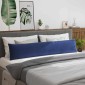 vidaXL Μαξιλάρι Καναπέ 2 pcs Μπλε Αστυνομίας 200 x 40 εκ.