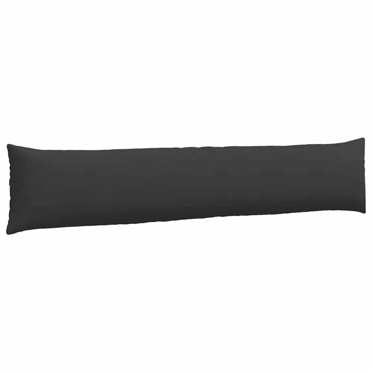 vidaXL Μαξιλάρι Καναπέ 2 pcs Μαύρο 200 x 40 εκ. ύφασμα