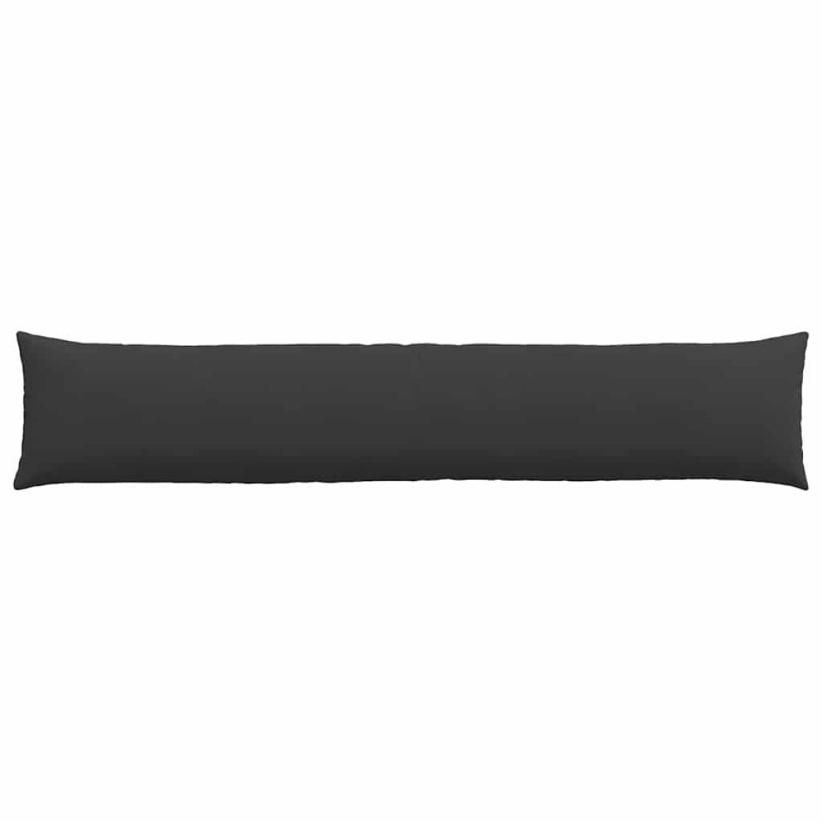 vidaXL Μαξιλάρι Καναπέ 2 pcs Μαύρο 200 x 40 εκ. ύφασμα