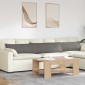 vidaXL Μαξιλάρι Καναπέ 2 pcs Ανοιχτό γκρι 200 x 40 εκ.