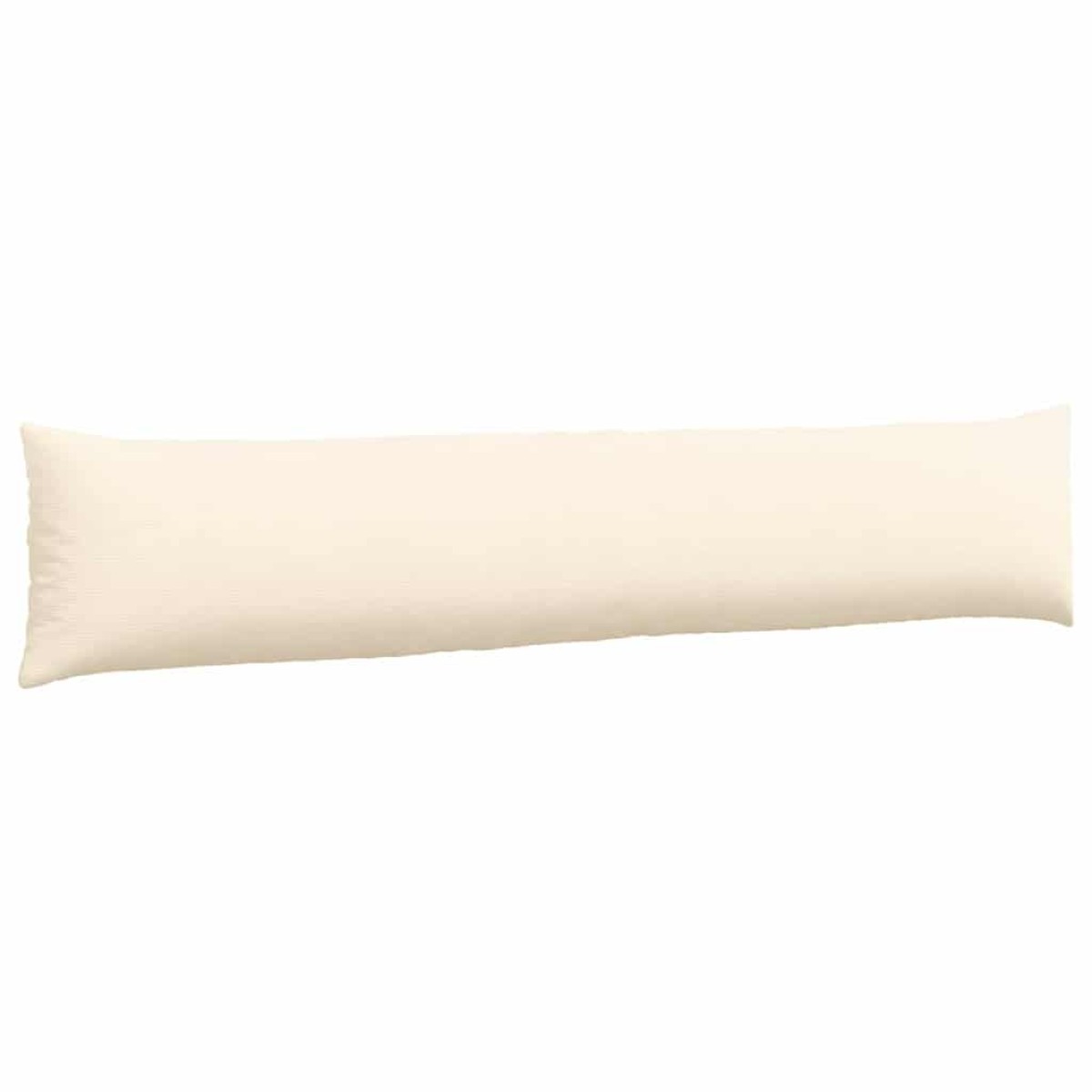 vidaXL Μαξιλάρι Καναπέ 2 pcs Κρεμ 200 x 40 εκ. Υφασμάτινο Κορντουρά