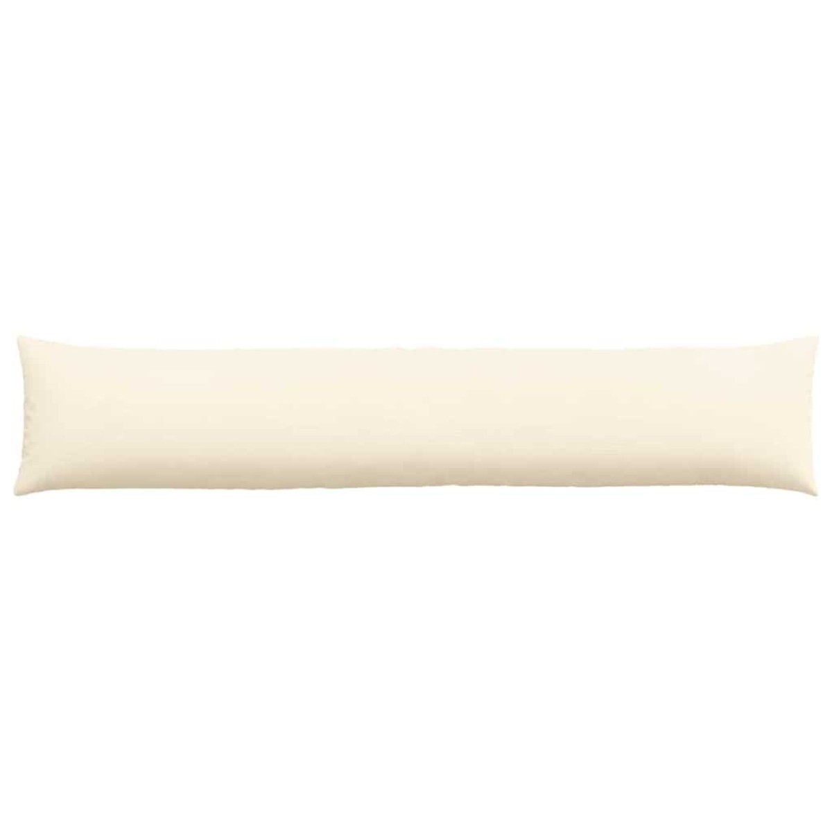 vidaXL Μαξιλάρι Καναπέ 2 pcs Κρεμ 200 x 40 εκ. Υφασμάτινο Κορντουρά