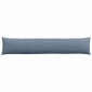 vidaXL Μαξιλάρι Καναπέ 2 pcs Μπλε 200 x 40 εκ. Υφασμάτινο Κορντουρά