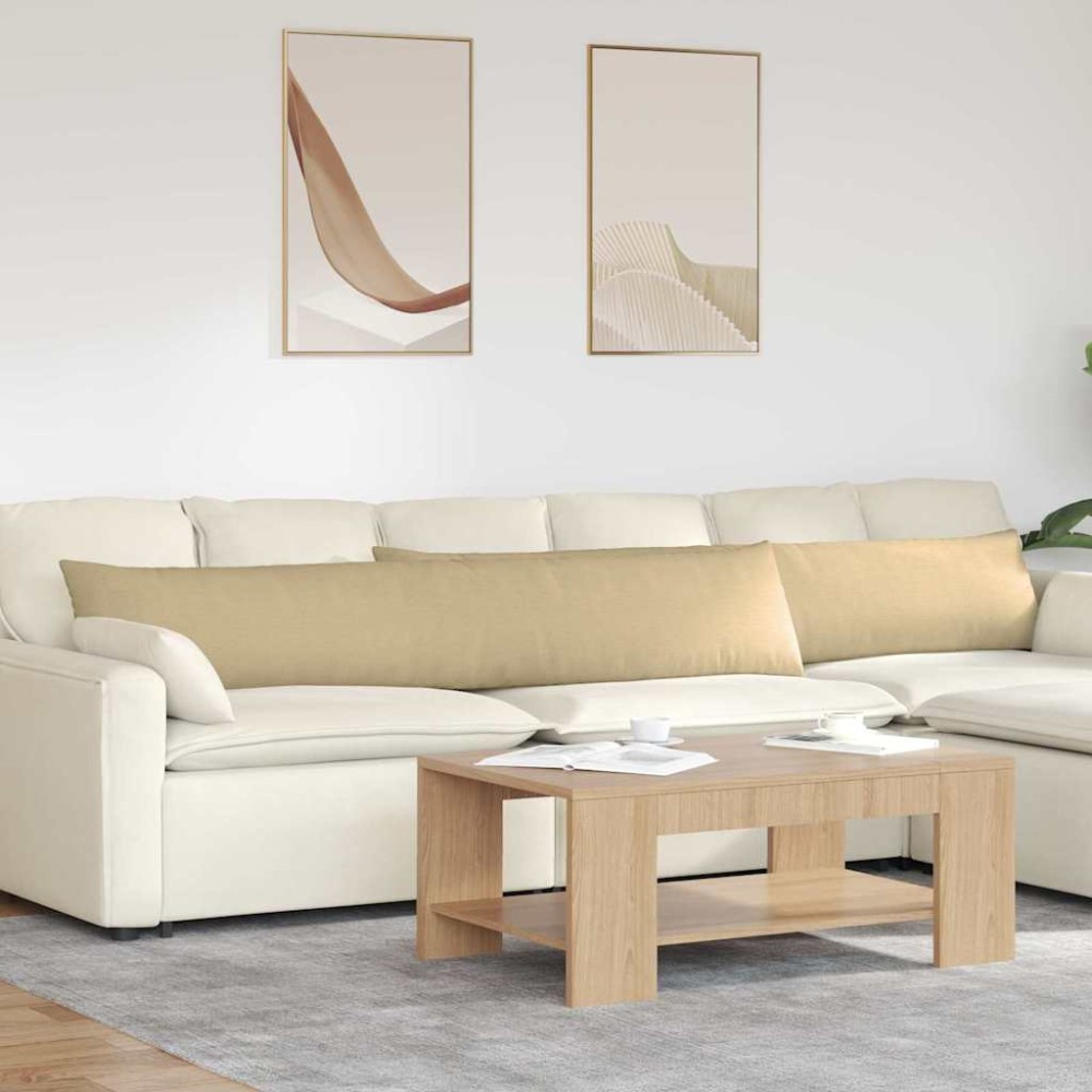 vidaXL Μαξιλάρι Καναπέ 2 pcs Γκρι Πράσινο 200 x 40 εκ.
