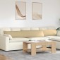 vidaXL Μαξιλάρι Καναπέ 2 pcs Γκρι Πράσινο 200 x 40 εκ.