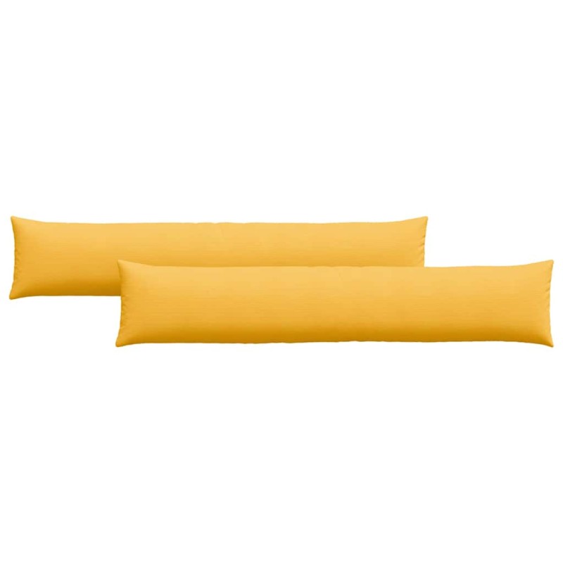 vidaXL Μαξιλάρι Καναπέ 2 pcs Απαλό Κίτρινο 200 x 40 εκ.