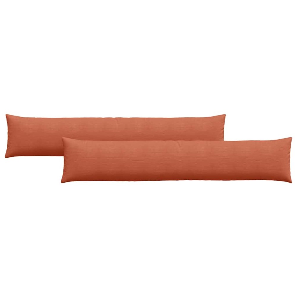 vidaXL Μαξιλάρι Καναπέ 2 pcs Κόκκινο Πορτοκαλί 200 x 40 εκ.
