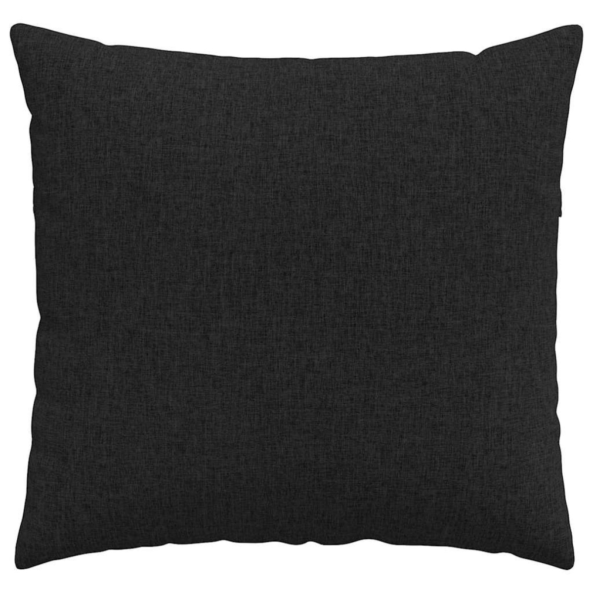 vidaXL Μαξιλάρι Καναπέ 2 τμχ. ύφασμα Μαύρο 45 x 45 cm