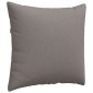 vidaXL Μαξιλάρι Καναπέ 2 τμχ. ύφασμα Taupe 45 x 45 cm
