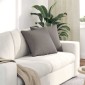 vidaXL Μαξιλάρι Καναπέ 2 τμχ. ύφασμα Taupe 45 x 45 cm