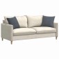 vidaXL Μαξιλάρι Καναπέ 2 pcs Σκούρο Γκρι 45 x 45 cm