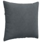 vidaXL Μαξιλάρι Καναπέ 2 pcs Σκούρο Γκρι 45 x 45 cm