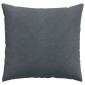 vidaXL Μαξιλάρι Καναπέ 2 pcs Σκούρο Γκρι 45 x 45 cm