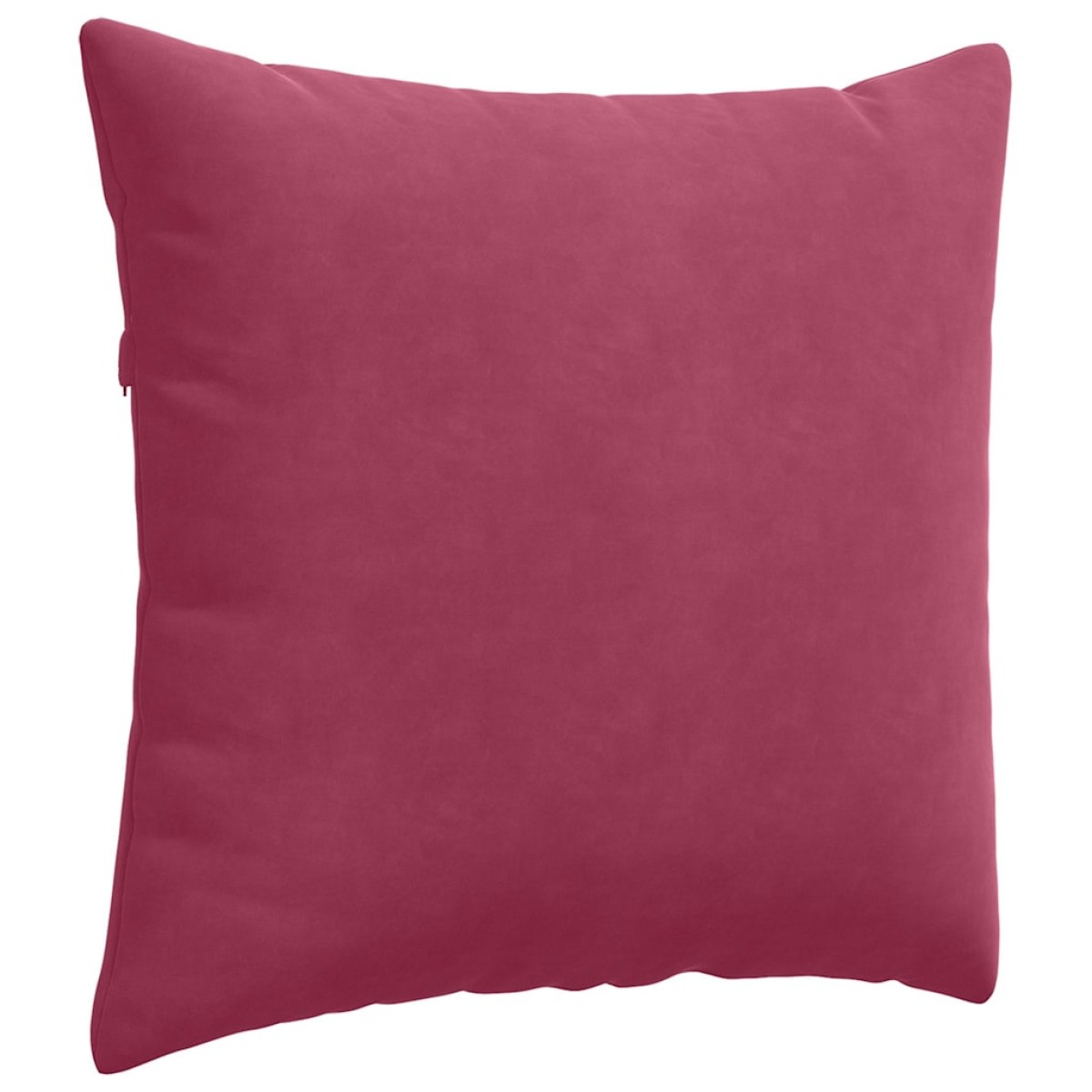 vidaXL Μαξιλάρι Καναπέ 2 pcs Κόκκινο 45 x 45 cm Υφασμάτινο Κορντουρά