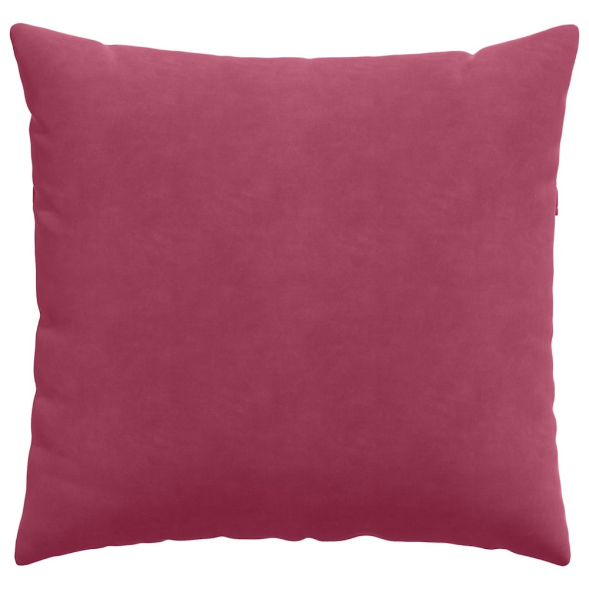 vidaXL Μαξιλάρι Καναπέ 2 pcs Κόκκινο 45 x 45 cm Υφασμάτινο Κορντουρά