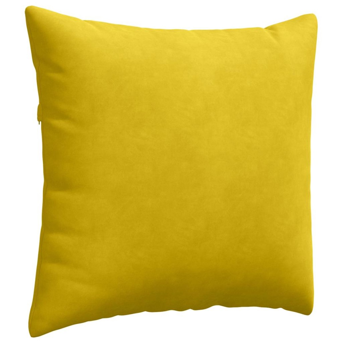 vidaXL Μαξιλάρι Καναπέ 2 pcs Κίτρινο 45 x 45 cm Υφασμάτινο Κορντουρά