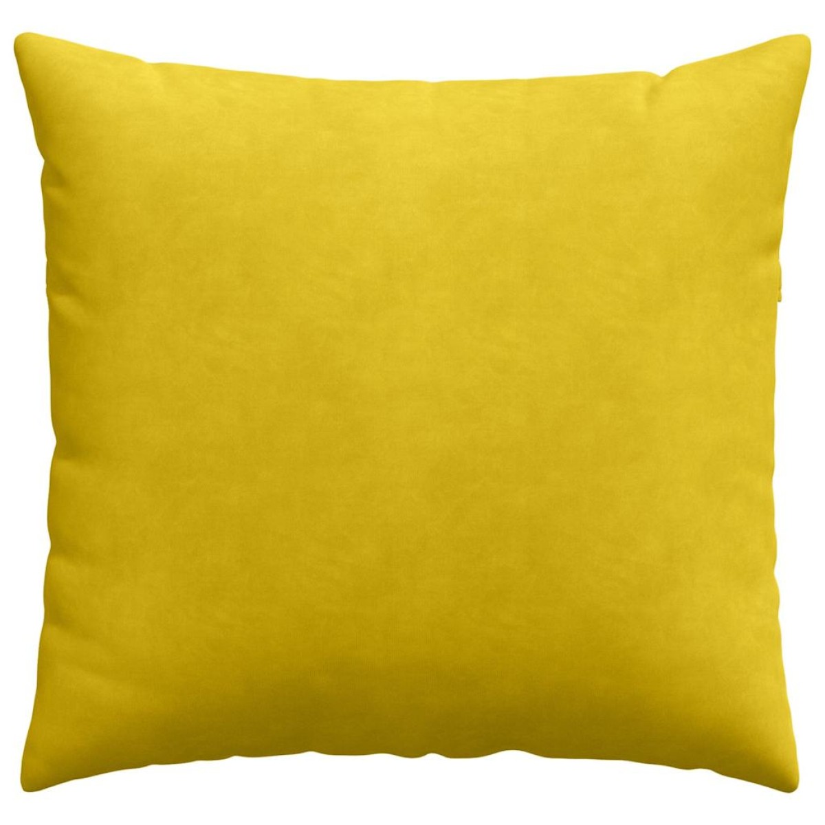 vidaXL Μαξιλάρι Καναπέ 2 pcs Κίτρινο 45 x 45 cm Υφασμάτινο Κορντουρά