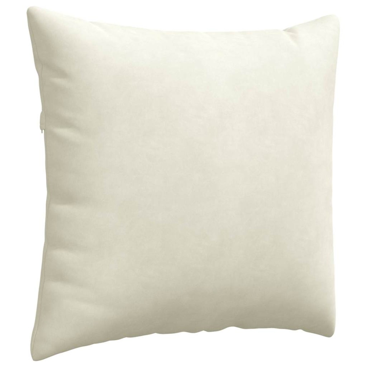 vidaXL Μαξιλάρι Καναπέ 2 pcs Κρεμ 45 x 45 cm Υφασμάτινο Κορντουρά