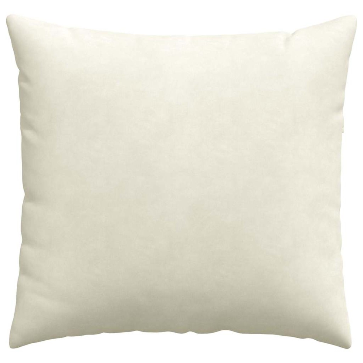 vidaXL Μαξιλάρι Καναπέ 2 pcs Κρεμ 45 x 45 cm Υφασμάτινο Κορντουρά