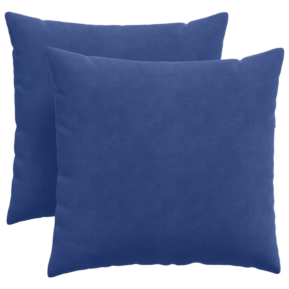 vidaXL Μαξιλάρι Καναπέ 2 pcs Μπλε Αστυνομίας 45 x 45 cm