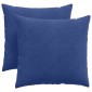 vidaXL Μαξιλάρι Καναπέ 2 pcs Μπλε Αστυνομίας 45 x 45 cm