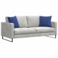 vidaXL Μαξιλάρι Καναπέ 2 pcs Μπλε Αστυνομίας 45 x 45 cm