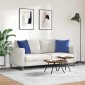 vidaXL Μαξιλάρι Καναπέ 2 pcs Μπλε Αστυνομίας 45 x 45 cm