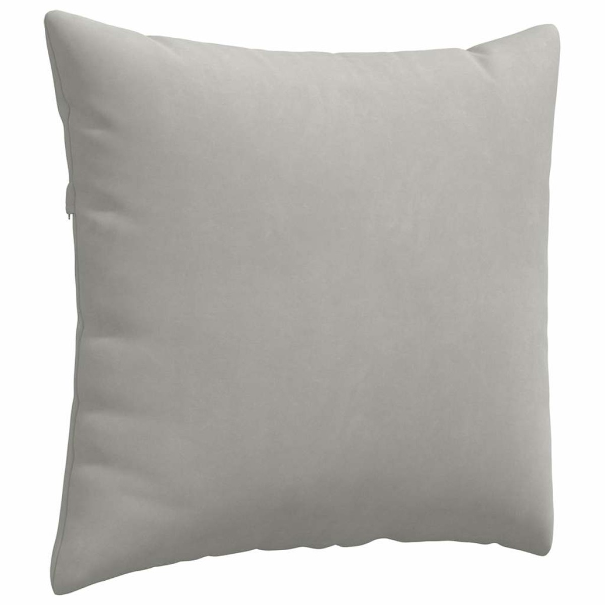 vidaXL Μαξιλάρι Καναπέ 2 pcs Ανοιχτό γκρι 45 x 45 cm ύφασμα