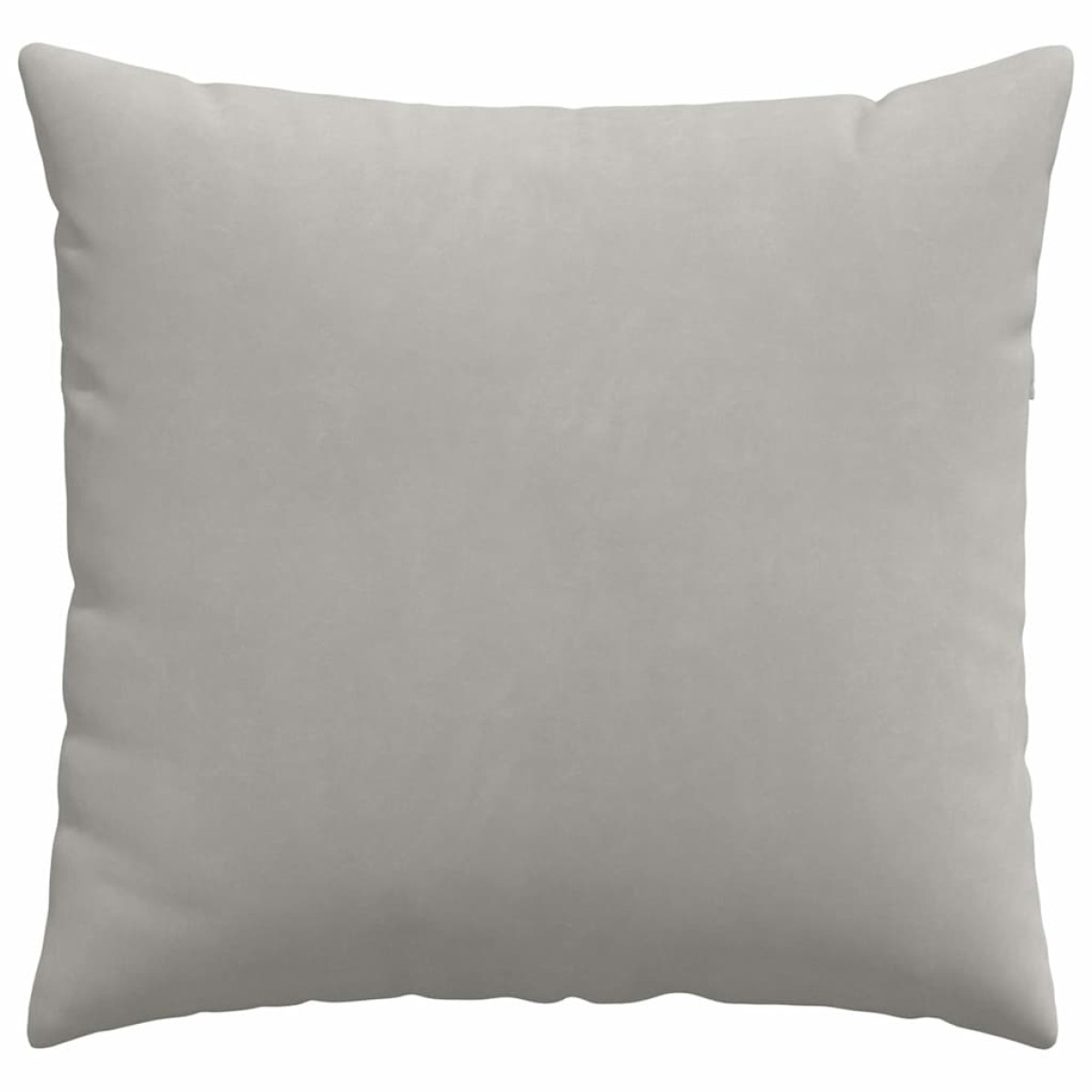 vidaXL Μαξιλάρι Καναπέ 2 pcs Ανοιχτό γκρι 45 x 45 cm ύφασμα