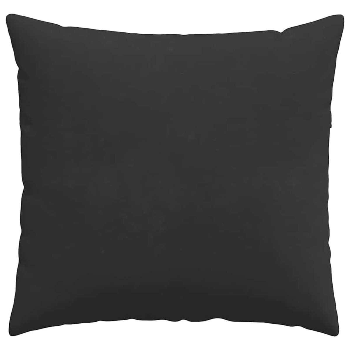 vidaXL Μαξιλάρι Καναπέ 2 pcs Μαύρο 45 x 45 cm ύφασμα