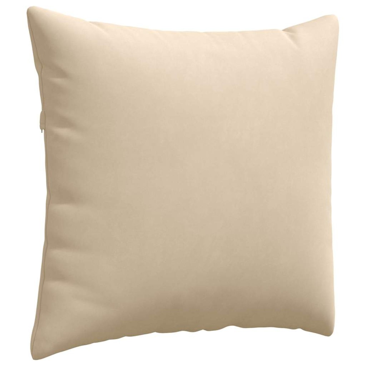 vidaXL Μαξιλάρι Καναπέ 2 pcs Κρεμ 45 x 45 cm ύφασμα