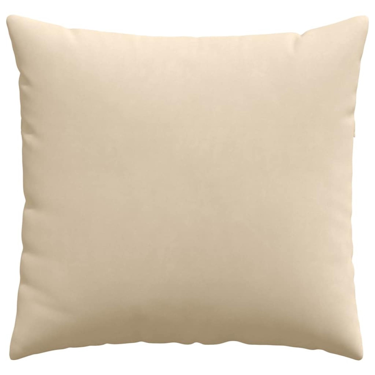 vidaXL Μαξιλάρι Καναπέ 2 pcs Κρεμ 45 x 45 cm ύφασμα