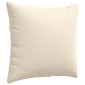 vidaXL Μαξιλάρι Καναπέ 2 pcs Μπεζ 45 x 45 cm ύφασμα