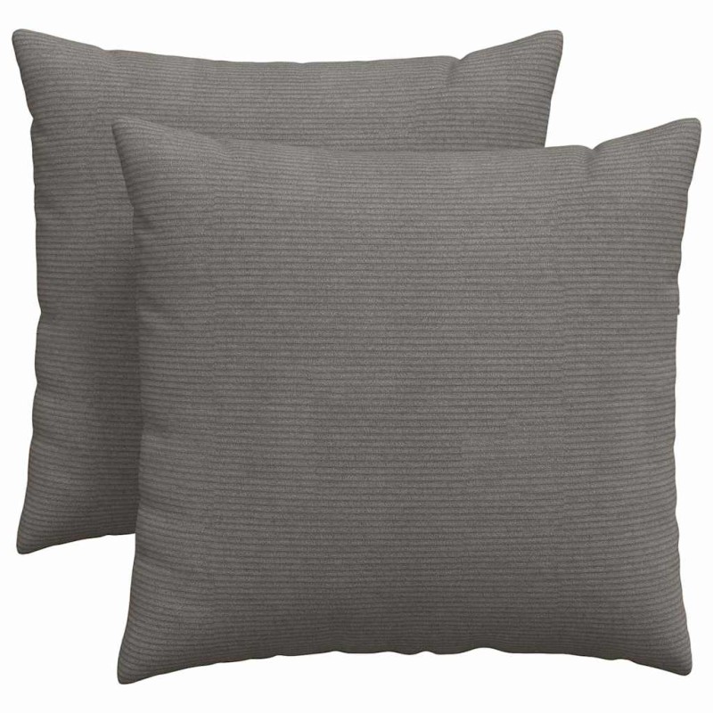 vidaXL Μαξιλάρι Καναπέ 2 pcs Ανοιχτό γκρι 45 x 45 cm