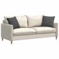 vidaXL Μαξιλάρι Καναπέ 2 pcs Σκούρο Γκρι 45 x 45 cm