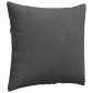 vidaXL Μαξιλάρι Καναπέ 2 pcs Σκούρο Γκρι 45 x 45 cm