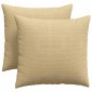 vidaXL Μαξιλάρι Καναπέ 2 pcs Γκρι Πράσινο 45 x 45 cm