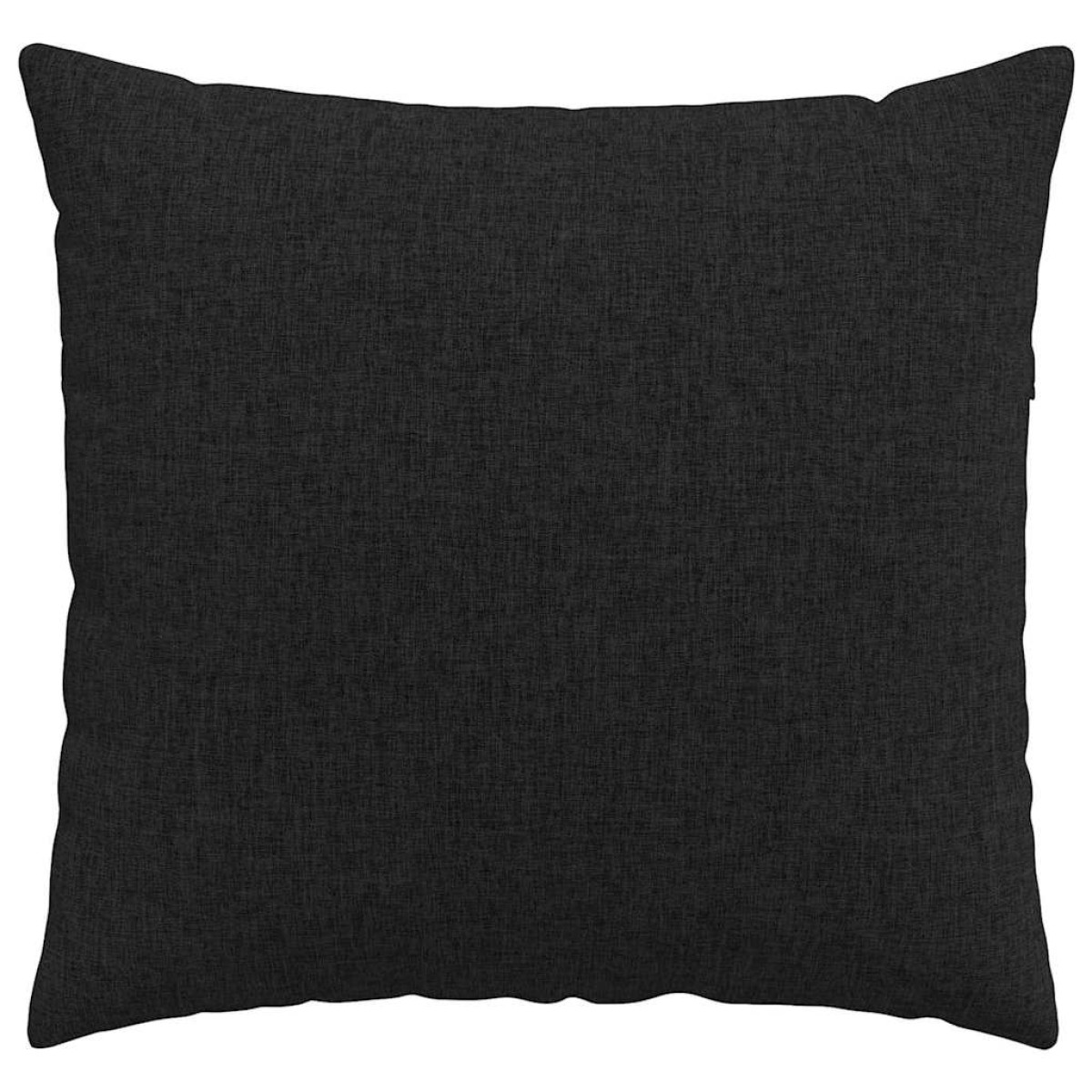 vidaXL Μαξιλάρι Καναπέ 2 τμχ. ύφασμα Μαύρο 50 x 50 cm