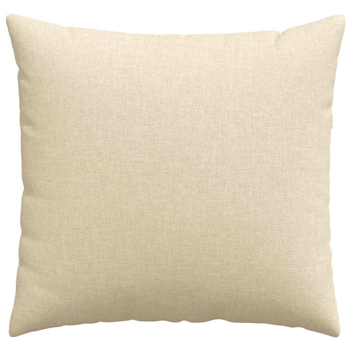 vidaXL Μαξιλάρι Καναπέ 2 τμχ. ύφασμα Κρεμ 50 x 50 cm