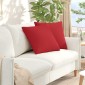 vidaXL Μαξιλάρι Καναπέ 2 τμχ. ύφασμα Κόκκινο 50 x 50 cm