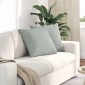 vidaXL Μαξιλάρι Καναπέ 2 pcs Ανοιχτό γκρι 50 x 50 cm